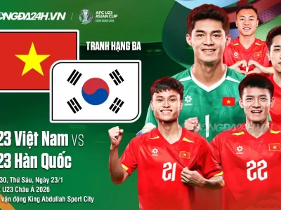 U23 Việt Nam đối đầu U23 Hàn Quốc: Liệu ‘Những chiến binh Sao Vàng’ có tạo nên kỳ tích lịch sử?