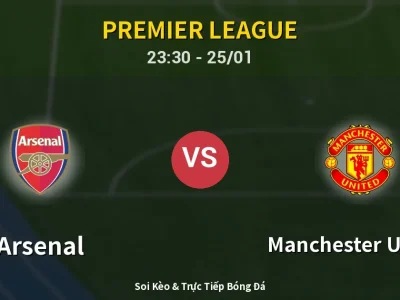 Soi Kèo Arsenal vs Manchester United – 23:30 25/01 | Nhận Định, Dự Đoán Tỷ Số