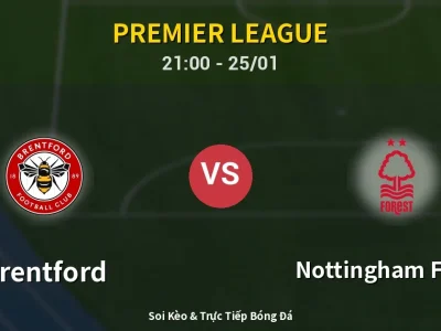 🔴 Trực Tiếp: Brentford 0-1 Nottingham Forest – Link Xem Premier League (Full HD)