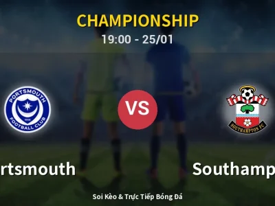 Kết Quả: Portsmouth 1-1 Southampton – Highlight & Bàn Thắng | Championship