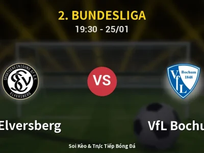 Kết Quả: SV Elversberg 1-1 VfL Bochum – Highlight & Bàn Thắng | 2. Bundesliga