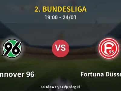🔴 Trực Tiếp: Hannover 96 0-0 Fortuna Düsseldorf – Link Xem 2. Bundesliga (Full HD)