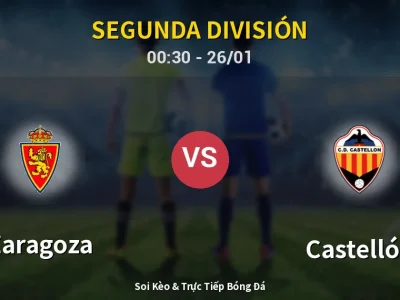 Kết Quả: Zaragoza 0-0 Castellón – Highlight & Bàn Thắng | Segunda División