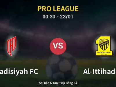 Kết Quả: Al-Qadisiyah FC 2-1 Al-Ittihad FC – Highlight & Bàn Thắng | Pro League