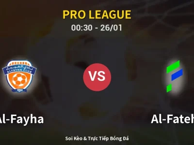 Kết Quả: Al-Fayha 2-0 Al-Fateh – Highlight & Bàn Thắng | Pro League
