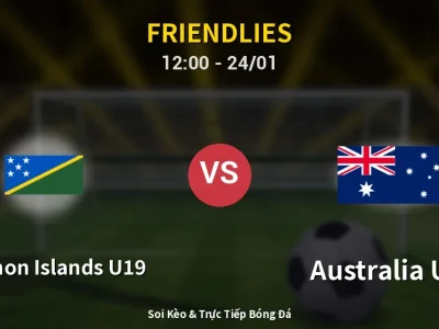 Kết Quả: Solomon Islands U19 1-3 Australia U17 – Highlight & Bàn Thắng | Friendlies