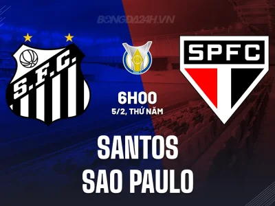 Santos vs Sao Paulo: Trận Derby Nảy Lửa, Ai Sẽ Thoát Khỏi Vòng Xoáy Khủng Hoảng?