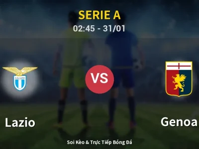 Kết Quả: Lazio 3-2 Genoa – Highlight & Bàn Thắng | Serie A