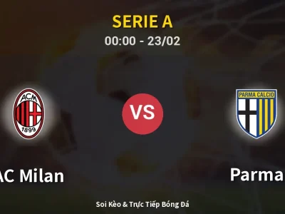 Kết Quả: AC Milan 0-1 Parma – Highlight & Bàn Thắng | Serie A