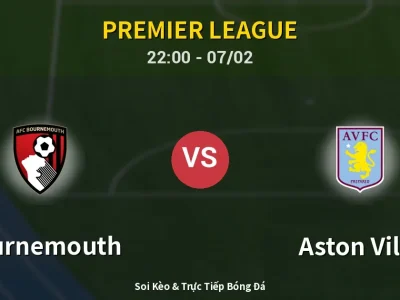 Soi Kèo Bournemouth vs Aston Villa – 22:00 07/02 | Nhận Định, Dự Đoán Tỷ Số