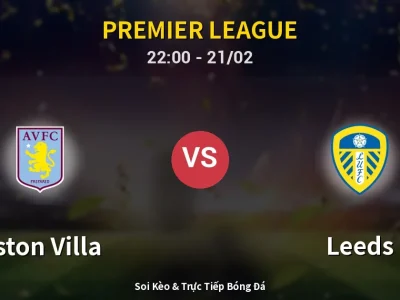 🔴 Trực Tiếp: Aston Villa 0-0 Leeds – Link Xem Premier League (Full HD)