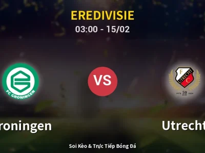Kết Quả: Groningen 1-2 Utrecht – Highlight & Bàn Thắng | Eredivisie