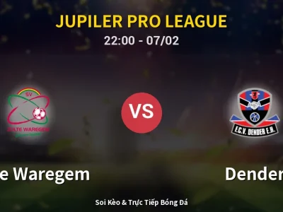 Soi Kèo Zulte Waregem vs Dender – 22:00 07/02 | Nhận Định, Dự Đoán Tỷ Số