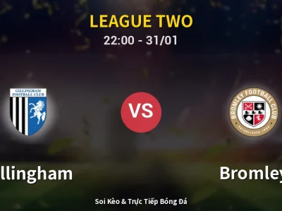 Soi Kèo Gillingham vs Bromley – 22:00 31/01 | Nhận Định, Dự Đoán Tỷ Số