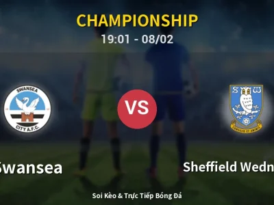 Kết Quả: Swansea 4-0 Sheffield Wednesday – Highlight & Bàn Thắng | Championship