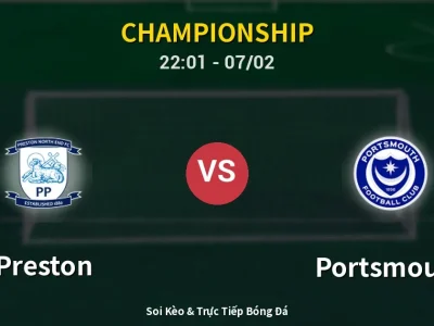 Soi Kèo Preston vs Portsmouth – 22:01 07/02 | Nhận Định, Dự Đoán Tỷ Số