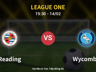 🔴 Trực Tiếp: Reading 1-0 Wycombe – Link Xem League One (Full HD)