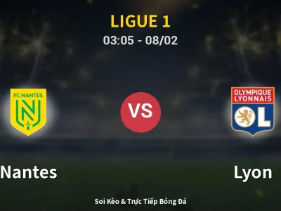 Kết Quả: Nantes 0-1 Lyon – Highlight & Bàn Thắng | Ligue 1