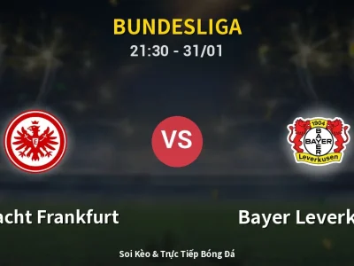 🔴 Trực Tiếp: Eintracht Frankfurt 0-0 Bayer Leverkusen – Link Xem Bundesliga (Full HD)