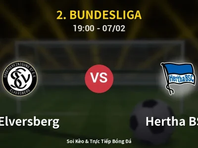 Kết Quả: SV Elversberg 0-3 Hertha BSC – Highlight & Bàn Thắng | 2. Bundesliga