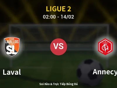 Kết Quả: Laval 2-2 Annecy – Highlight & Bàn Thắng | Ligue 2