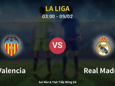 Kết Quả: Valencia 0-2 Real Madrid – Highlight & Bàn Thắng | La Liga