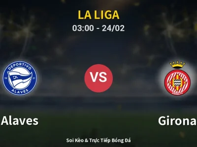 Kết Quả: Alaves 2-2 Girona – Highlight & Bàn Thắng | La Liga