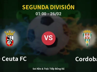 Kết Quả: AD Ceuta FC 3-2 Cordoba – Highlight & Bàn Thắng | Segunda División