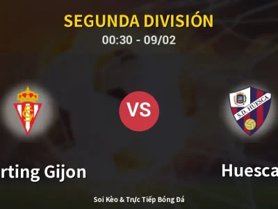 Kết Quả: Sporting Gijon 2-1 Huesca – Highlight & Bàn Thắng | Segunda División