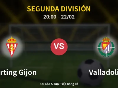 Soi Kèo Sporting Gijon vs Valladolid – 20:00 22/02 | Nhận Định, Dự Đoán Tỷ Số