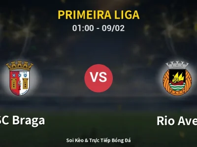 Kết Quả: SC Braga 3-0 Rio Ave – Highlight & Bàn Thắng | Primeira Liga