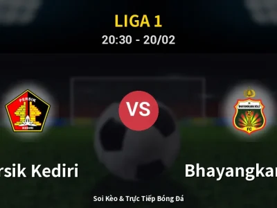 🔴 Trực Tiếp: Persik Kediri 3-3 Bhayangkara FC – Link Xem Liga 1 (Full HD)