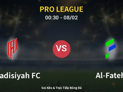 Kết Quả: Al-Qadisiyah FC 1-1 Al-Fateh – Highlight & Bàn Thắng | Pro League