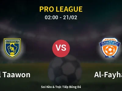 Kết Quả: Al Taawon 2-3 Al-Fayha – Highlight & Bàn Thắng | Pro League