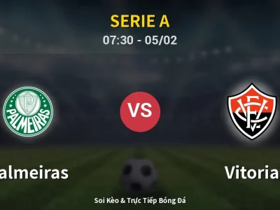 Kết Quả: Palmeiras 5-1 Vitoria – Highlight & Bàn Thắng | Serie A