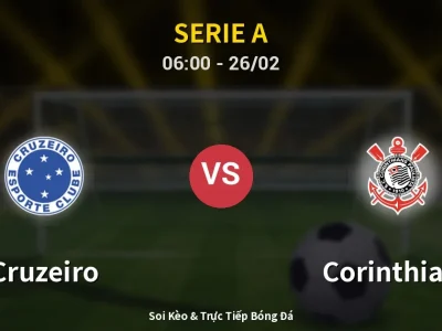 Kết Quả: Cruzeiro 1-1 Corinthians – Highlight & Bàn Thắng | Serie A