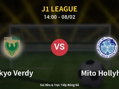 Kết Quả: Tokyo Verdy 3-1 Mito Hollyhock – Highlight & Bàn Thắng | J1 League