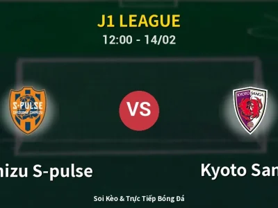 Kết Quả: Shimizu S-pulse 1-1 Kyoto Sanga – Highlight & Bàn Thắng | J1 League