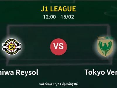 Kết Quả: Kashiwa Reysol 1-2 Tokyo Verdy – Highlight & Bàn Thắng | J1 League