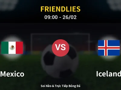 Kết Quả: Mexico 4-0 Iceland – Highlight & Bàn Thắng | Friendlies