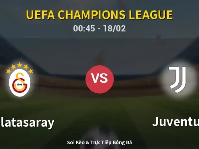 Kết Quả: Galatasaray 5-2 Juventus – Highlight & Bàn Thắng | UEFA Champions League