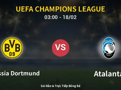 Kết Quả: Borussia Dortmund 2-0 Atalanta – Highlight & Bàn Thắng | UEFA Champions League