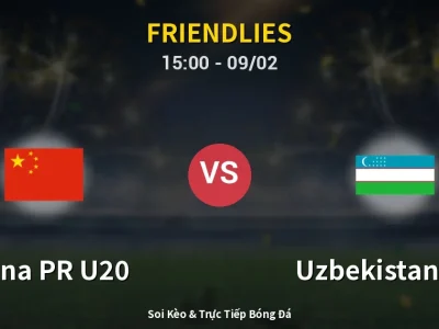 Kết Quả: China PR U20 1-1 Uzbekistan U20 – Highlight & Bàn Thắng | Friendlies