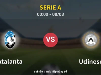 Kết Quả: Atalanta 2-2 Udinese – Highlight & Bàn Thắng | Serie A