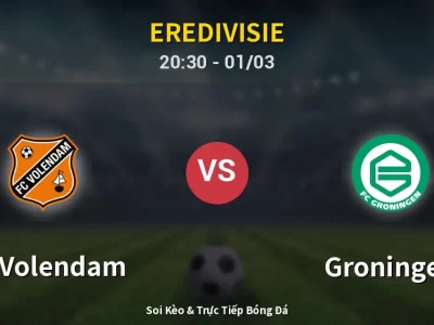 Kết Quả: FC Volendam 3-2 Groningen – Highlight & Bàn Thắng | Eredivisie