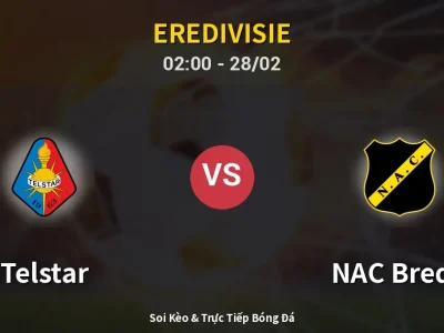 Kết Quả: Telstar 3-0 NAC Breda – Highlight & Bàn Thắng | Eredivisie