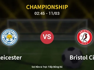 Kết Quả: Leicester 2-0 Bristol City – Highlight & Bàn Thắng | Championship