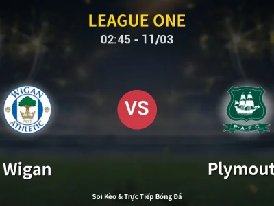 Kết Quả: Wigan 0-3 Plymouth – Highlight & Bàn Thắng | League One