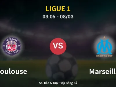 Kết Quả: Toulouse 0-1 Marseille – Highlight & Bàn Thắng | Ligue 1