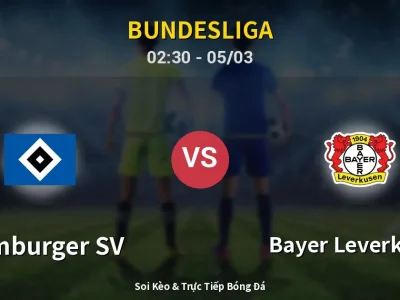 Kết Quả: Hamburger SV 0-1 Bayer Leverkusen – Highlight & Bàn Thắng | Bundesliga